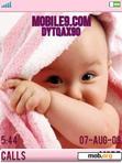 Download mobile theme Sweet baby