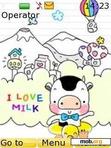 Download mobile theme i love milk