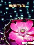 Download mobile theme lila flowers