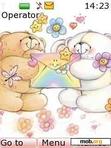 Download mobile theme love bear