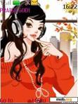 Download mobile theme girl music