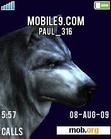 Download mobile theme Wolf Animated