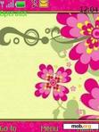 Download mobile theme Flower