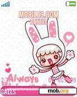 Download mobile theme Pink Bunny