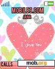 Download mobile theme i love u