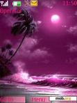 Download mobile theme pink night