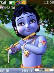 Download mobile theme Little Krishna