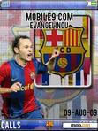 Download mobile theme fcb iniesta