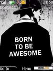 Download mobile theme Born To Be Awesome