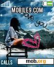 Download mobile theme I Love You