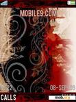 Download mobile theme Red dreampattern