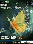 Download mobile theme swf butterfly animated