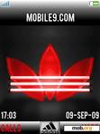 Скачать тему Red Adidas