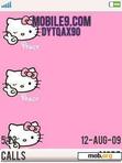 Download mobile theme Hello Kitty