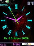 Download mobile theme clock analog colour eng