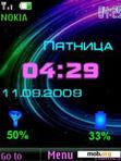 Download mobile theme swf clock & dt ru