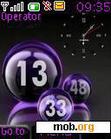 Download mobile theme swf purple balls