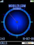 Download mobile theme Animated_Clock