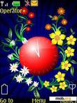 Download mobile theme Flowers Flash 1.1