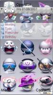 Download mobile theme cool smileys