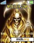 Download mobile theme The GRim Reaper animated