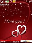 Download mobile theme i love you