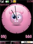 Download mobile theme pinki clocK