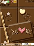 Download mobile theme Love Chocalate