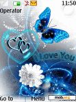 Download mobile theme I love you