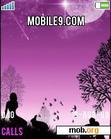 Download mobile theme purple