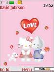 Download mobile theme Kitty Love