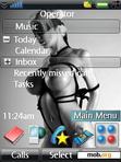 Download mobile theme Blonde Bondage sexy