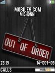 Download mobile theme Out of Order