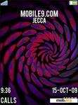 Download mobile theme swirly animated