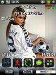 Download mobile theme Germany girl