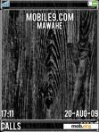 Download mobile theme Black Wood