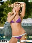 Download mobile theme Agnes Purple