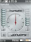 Download mobile theme Info Dash Silver