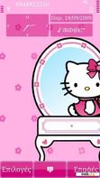 Скачать тему Hello Kitty in Pink