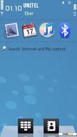 Download mobile theme Auriel Blue