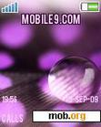 Download mobile theme violet drop