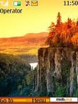 Download mobile theme Autumn mountain