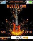 Download mobile theme Orange Guitar