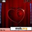 Download mobile theme abstract heart