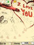 Download mobile theme I lOve YOu