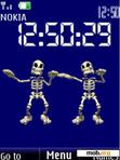 Download mobile theme Skeleton Dance anim