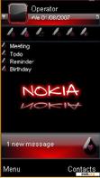 Download mobile theme nokia red