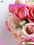 Download mobile theme pink rose