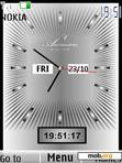 Download mobile theme swf clock analog