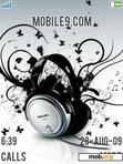 Download mobile theme Philips_Music